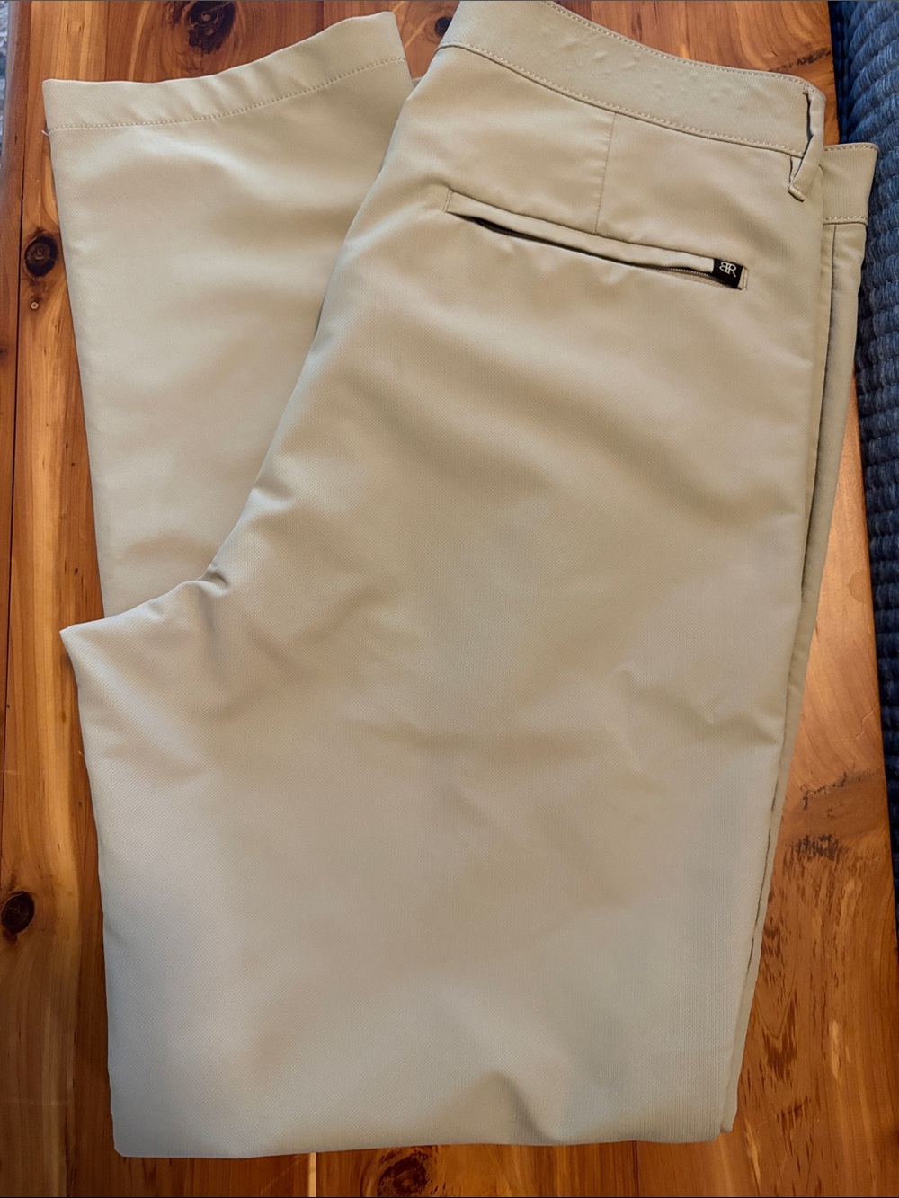 Banana Republic Men's Light Beige Tech Pant